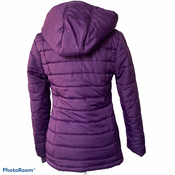 Rampage Purple Puffer Jacket - Picture 8 of 12